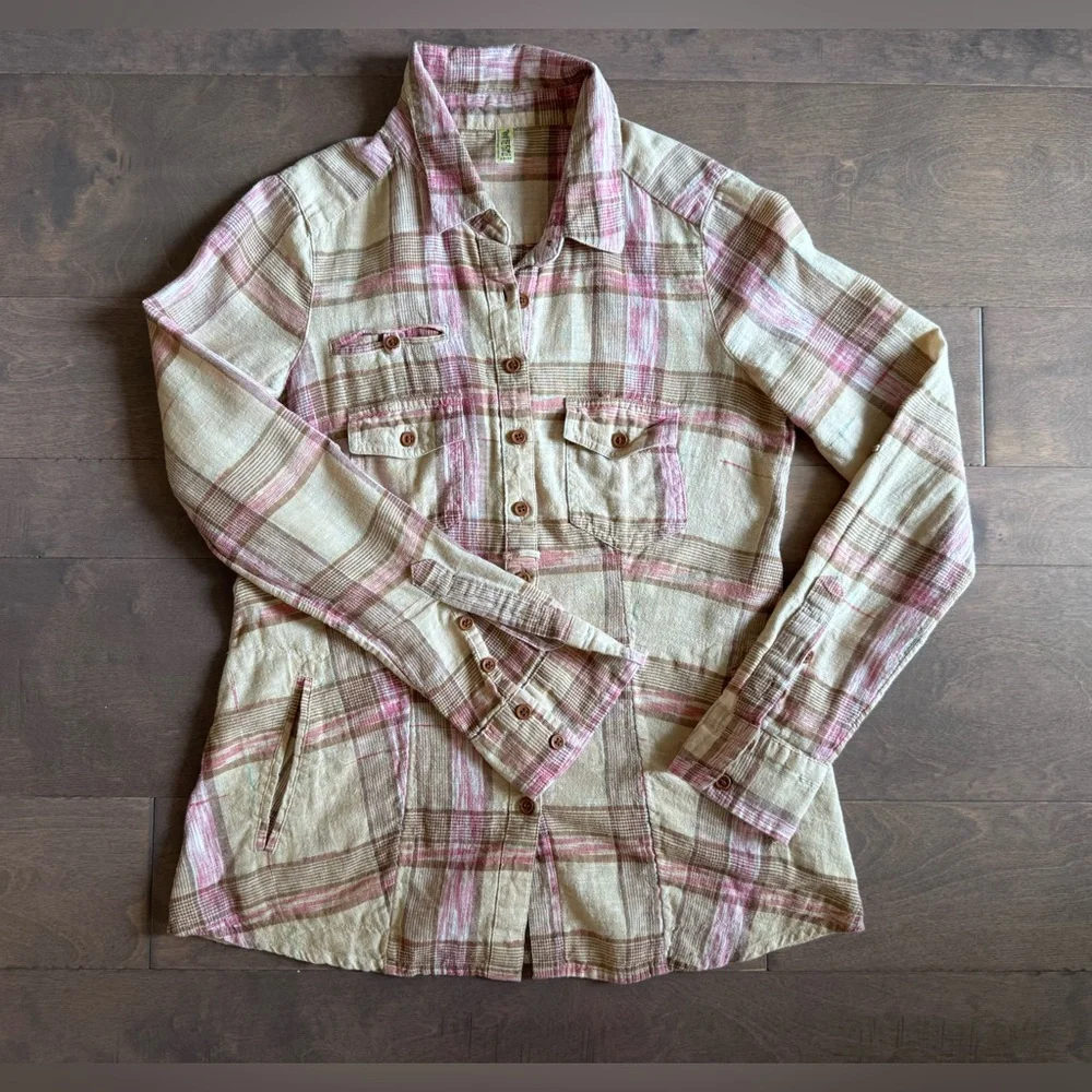 Free People Line & Cotton Flannel